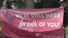 Pro-life Houstonians celebrate what they call a victory 50 years in the making