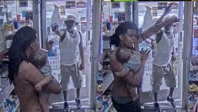 Armed suspect who entered Detroit gas station, targeted man carrying baby arrested