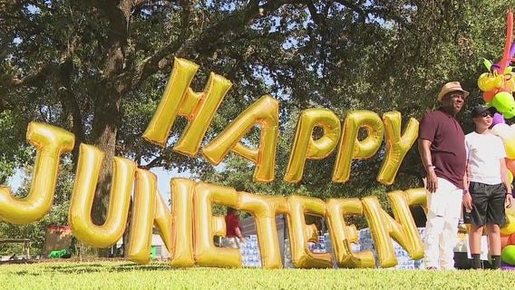 Hundreds attend Juneteenth festivals in Houston & call for more companies to recognize the holiday