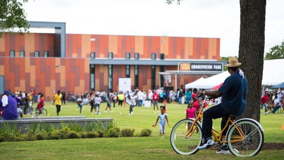 Emancipation Park receives $100,000 grant at Juneteenth celebration from Baker Hughes