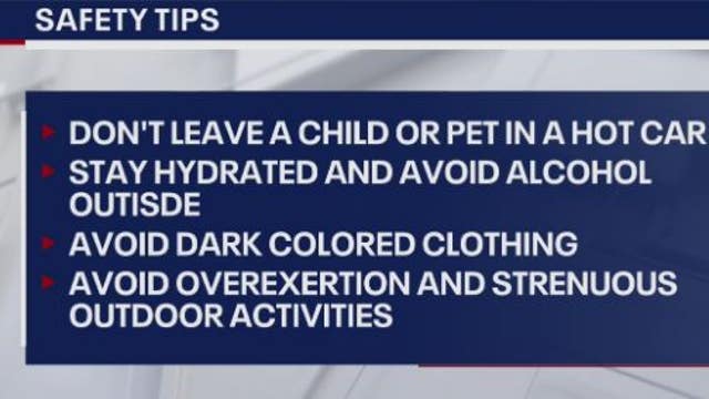 Houston Fire Department seeing increase in heat-related emergencies