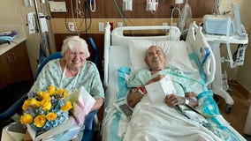 Couple celebrates 64th wedding anniversary at Memorial Hermann Cypress hospital