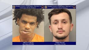 2 men arrested for trying to run over Harris County constable deputy in stolen car