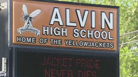 Protesters supporting Alvin H.S. teen with special needs who was allegedly raped in school bathroom