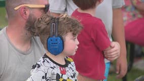 Massive parade held in Santa Fe to support 4-year-old diagnosed with terminal brain cancer
