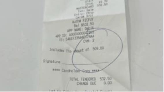 Sugar Land ice cream store owner to refund $500 tip to customer