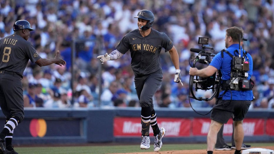 The 92nd MLB All-Star baseball game at Dodger Stadium in Los Angeles.