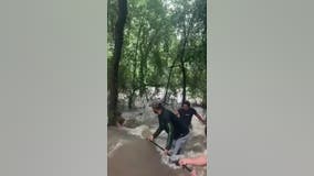 'It had to be God': Dallas school bus driver, bus monitor help save kids from floodwater