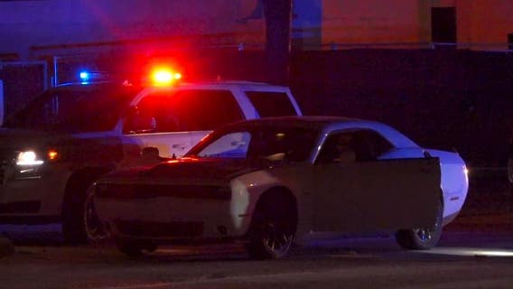 Hitchcock PD officer shoots suspect after getting hit by car during chase