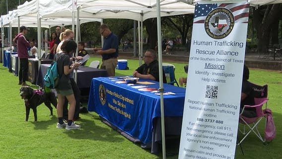 Houston Police Department holds first annual job fair at Discovery Green