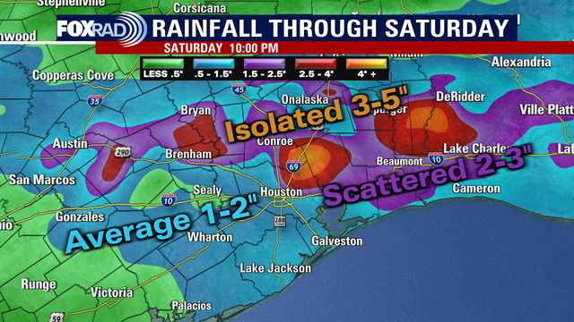 Houston weather: Strong, severe thunderstorms possible Thursday