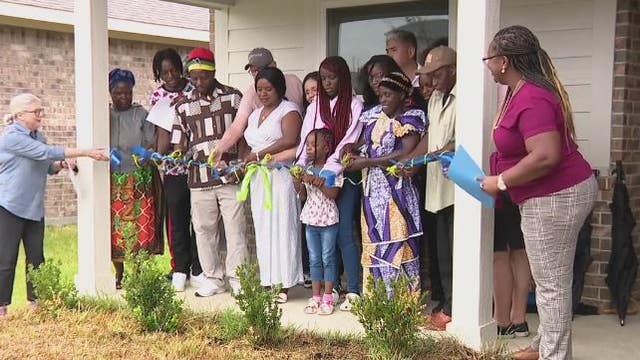 Northeast Houston home given to refugee family