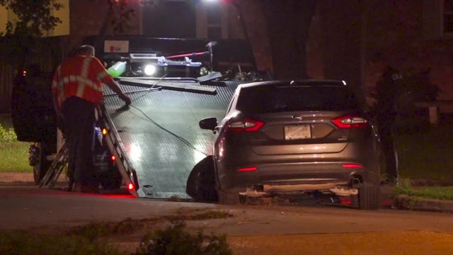 Harris County man crashed trying to drive home after he was shot: sheriff’s office