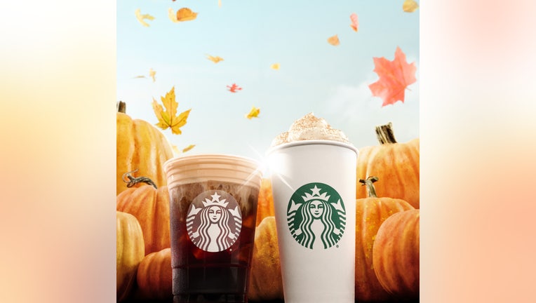 Starbucks Pumpkin Duo