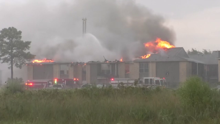 Webster 2-alarm apartment fire