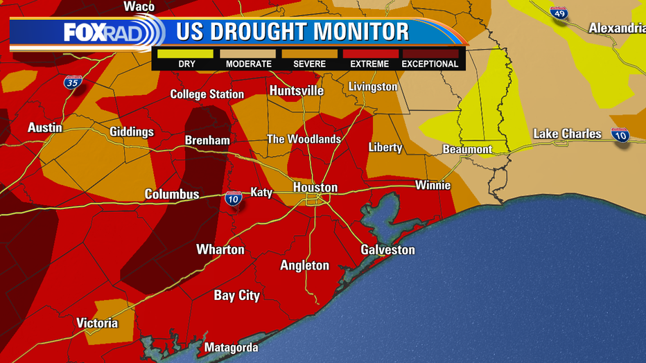Drought graphic - local