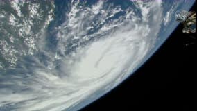 This is what Hurricane Ian looked like from the International Space Station - 260 miles away