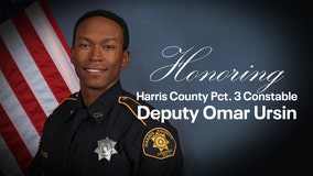 Harris County Pct 3 Constable Deputy Omar Ursin laid to rest on Thursday