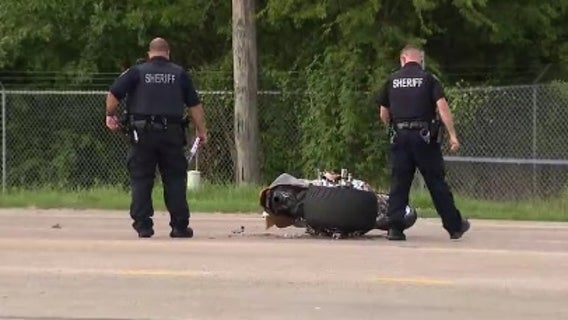 2 critically injured in crash involving motorcycle on Tomball Parkway