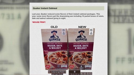 'Shrinkflation' of groceries growing during high inflation