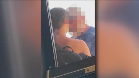 La Porte High School staff member seen yelling at student