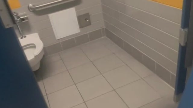 Parents outraged after middle school girls' bathroom doors removed due to graffiti, school says