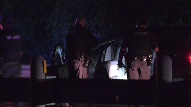 Driver found shot in car in northwest Harris County