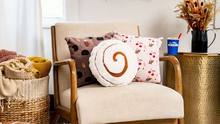 DQ fall scented throw pillows