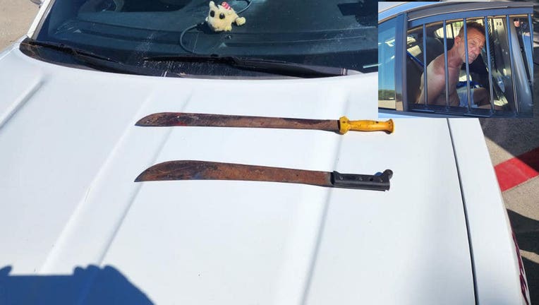 Harris County Machete Suspect