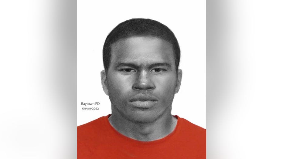 Artist rendering of suspect