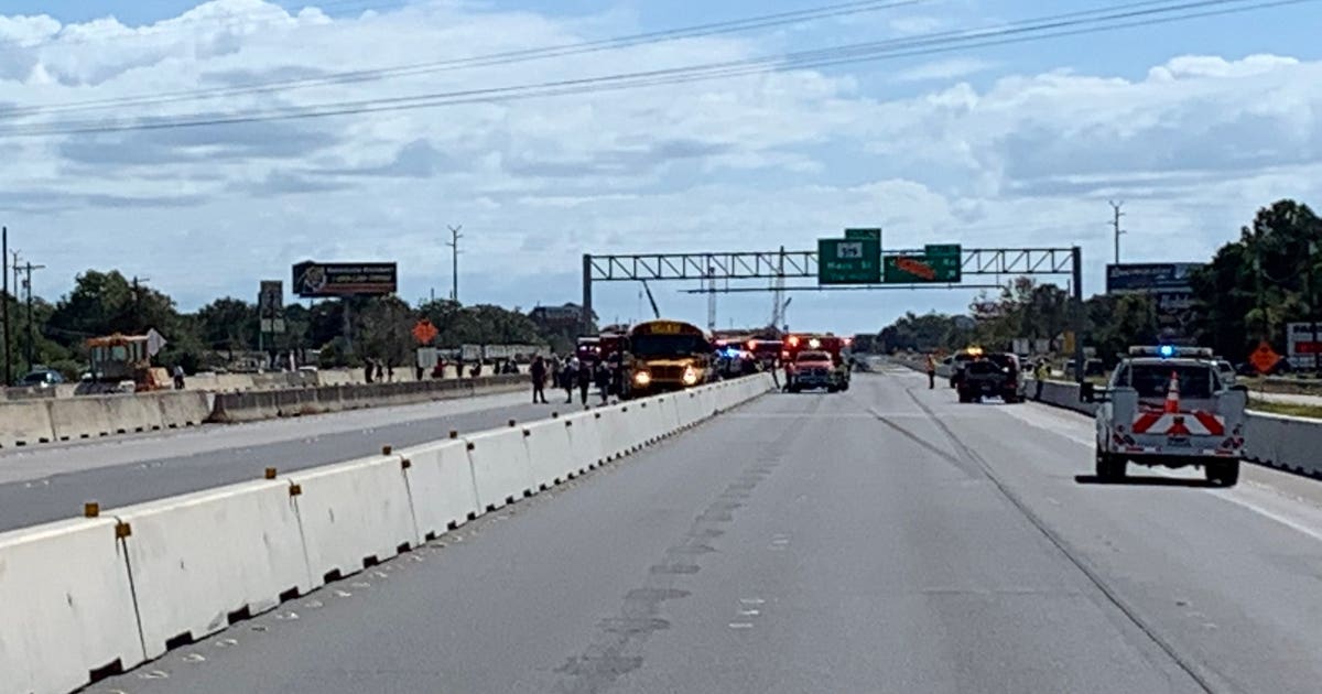 3 school buses involved in major crash in Galveston County | FOX 26 Houston