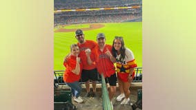 Yordan Alvarez hits walk-off homerun to win ALDS Game 1, fan celebrating 26th birthday catches it