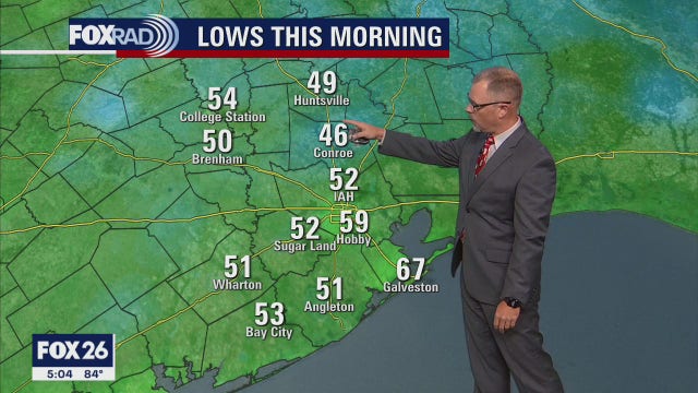 Sunday morning weather forecast