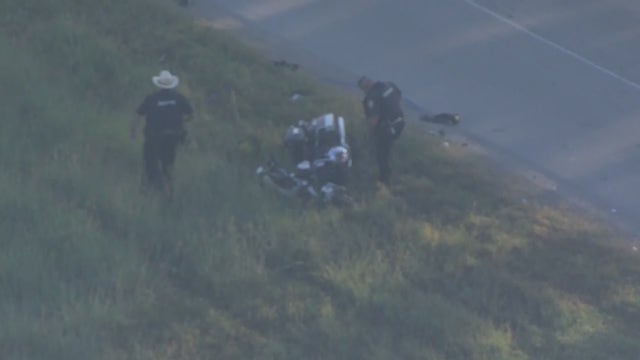 Motorcycle officer involved in crash on FM 521 in Fort Bend County