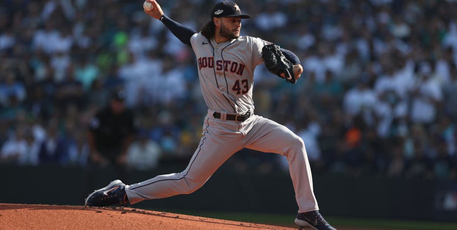 Lance McCullers Houston Astros 2022 World Series Champions White Baseb —  Ecustomily