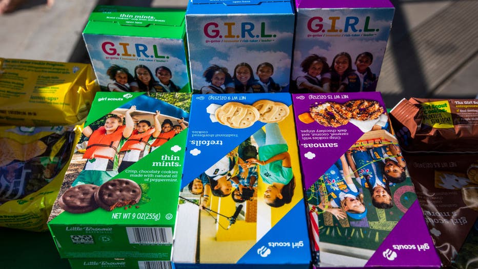 shortages of S'more and Samoa Girl Scout Cookies in Greater Los Angeles