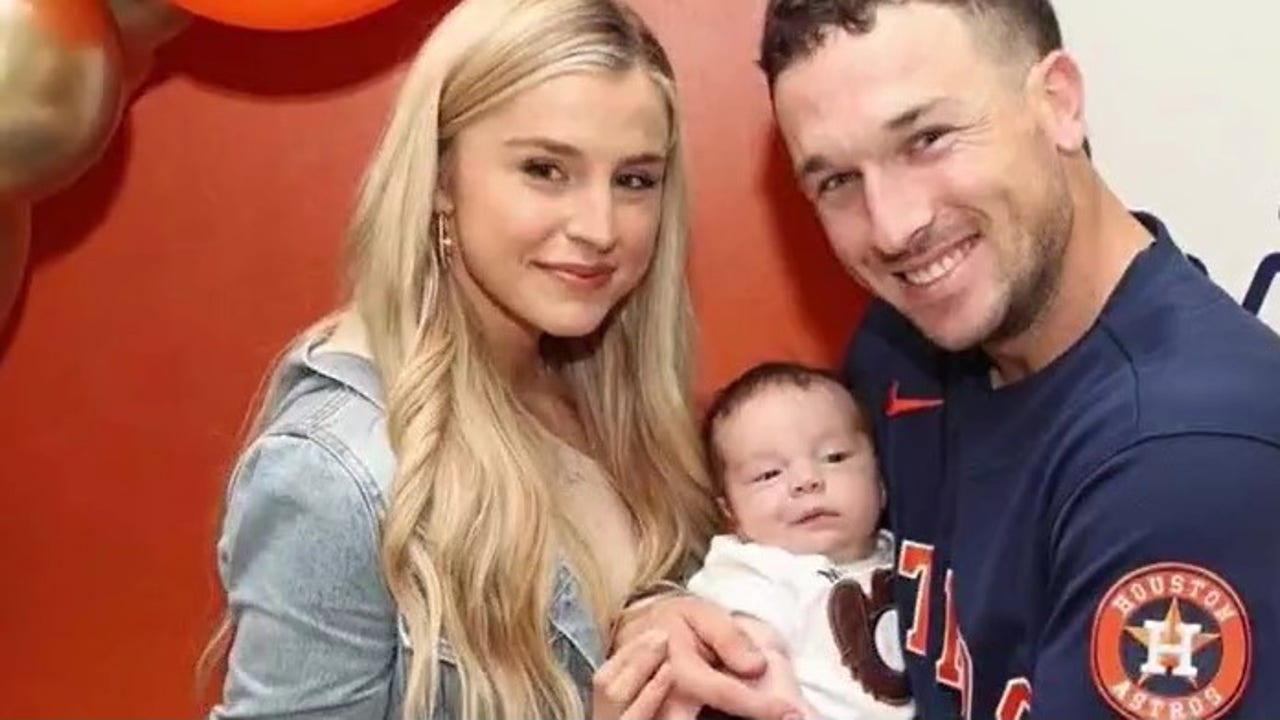 Houston Astros Star Alex Bregman Just Became A Dad & His Wife Reagan Is In  Full Mom Mode - Narcity