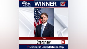 Dan Crenshaw re-elected US House Representative for Texas's 2nd District