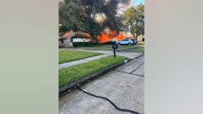 House exploded, caught fire in La Porte due to supposed gas leak, 2 injured