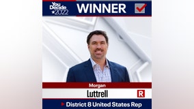 Morgan Luttrell elected US House Representative for Texas's 8th District