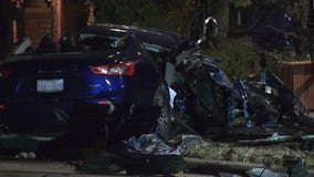 2 killed, 2 hospitalized in speeding crash on W Dallas St.