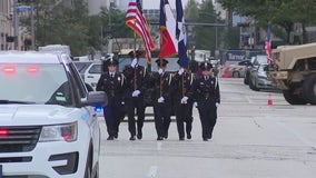 Houston honors those who served with Veterans Day ceremony, parade