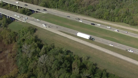 Deadly crash on US-90 in NE Harris County involving car, mobile home trailer