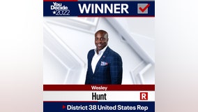 Wesley Hunt wins election for US House Representative for Texas's new 38th District