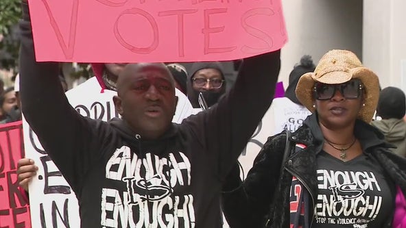 Protesters remain livid over 2022 midterm election issues in Harris County