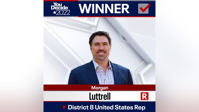 Morgan Luttrell elected US House Representative for Texas's 8th District