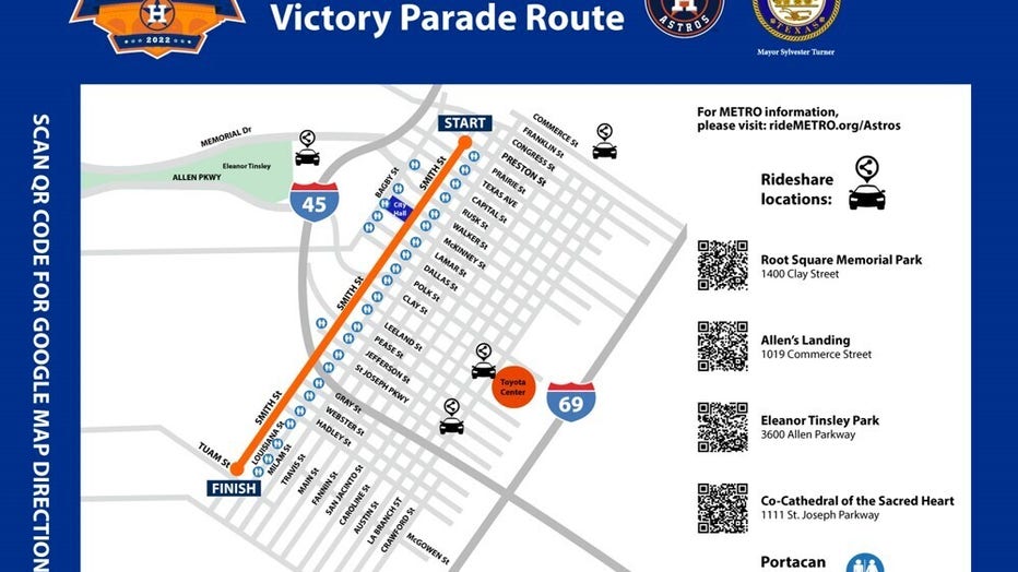 Watch live: Houston Astros' 2022 World Series parade