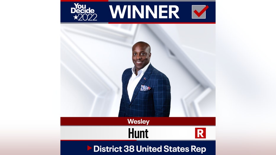 Wesley Hunt Wins Election For Us House Representative For Texass New