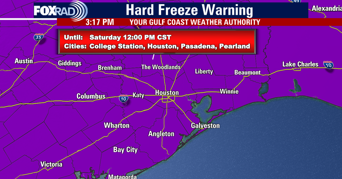 Houston freeze 2022: Arctic blast timeline for Southeast Texas | FOX 26 ...