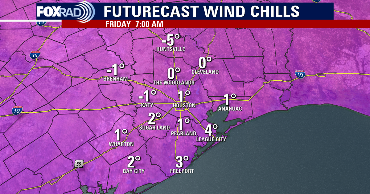 Houston freeze 2022: Weather forecast as arctic blast heads for ...